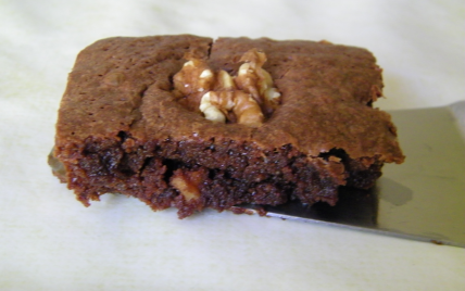 Brownie marron-chocolat-noix