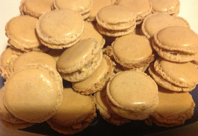 Macarons pain d'épice - foie gras