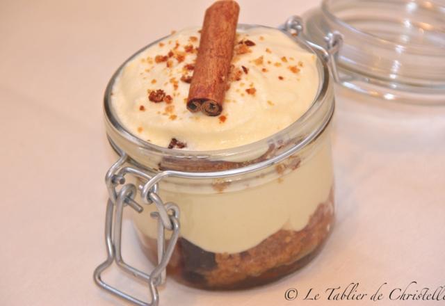 Tiramisu au pain d'épices