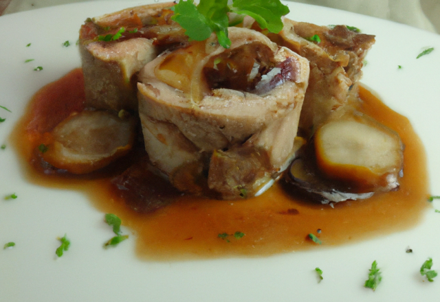 Filet de veau aux marrons