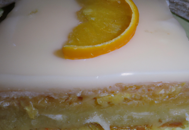 Gâteau au yaourt et zeste de citron