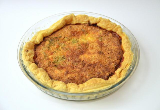 Quiche au thon au micro-ondes