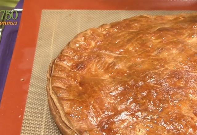 Galette pistaches et framboises