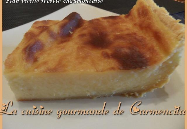 Flan vieille recette chaumontaise