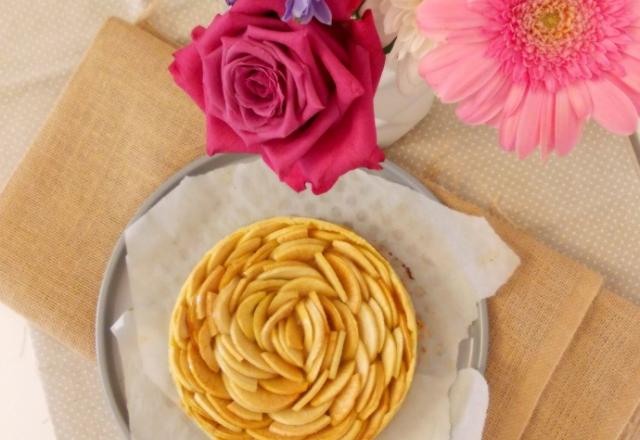 Tarte aux pommes à la compote