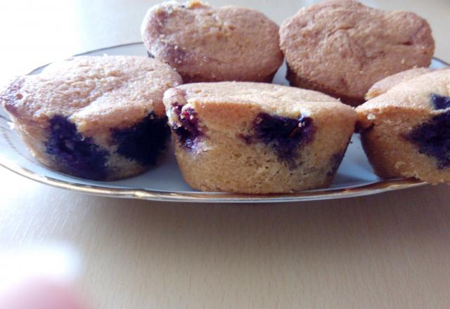 Muffins Fraises-Myrtilles