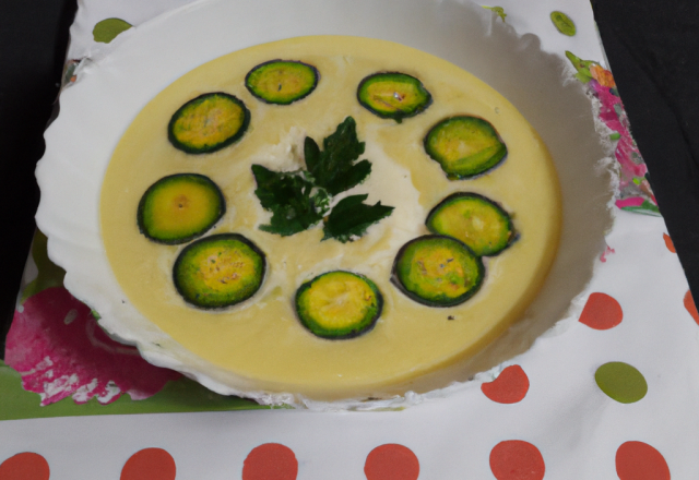 Velouté de courgettes généreux