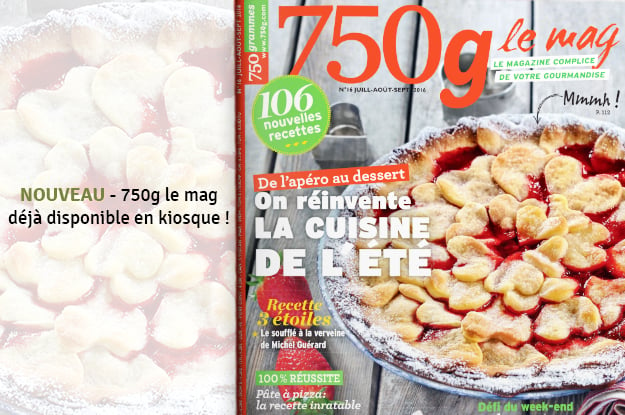 750g Le Mag N° 16 est en kiosque le 16 juin 2016