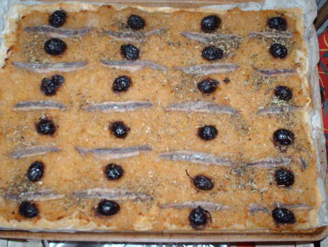 La pissaladière