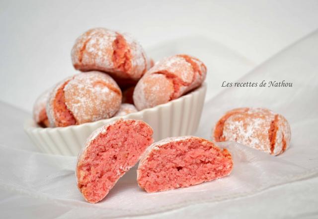 Amarettis aux biscuits roses de Reims