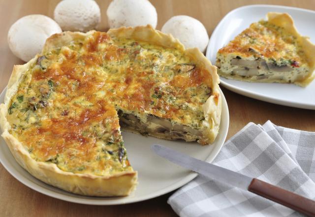 Quiche forestière