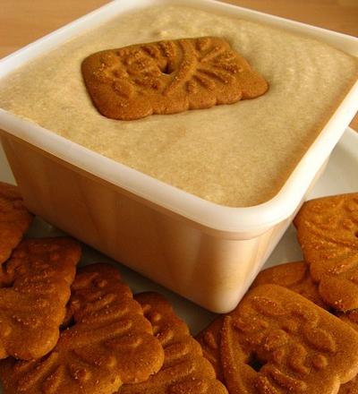 Glace aux spéculoos sans sorbetière