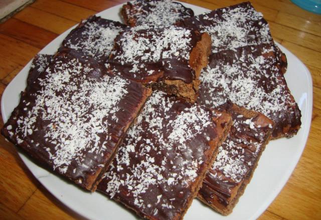 Moelleux au chocolat et noix de coco