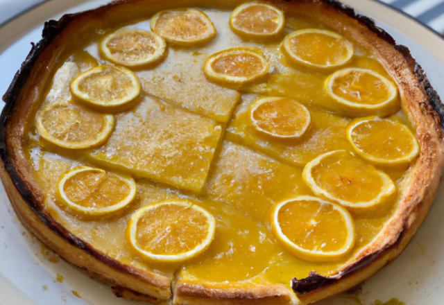 Tarte aux citrons rapide