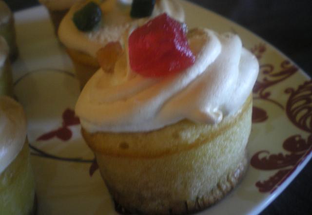 Cupcakes aux fruits confits