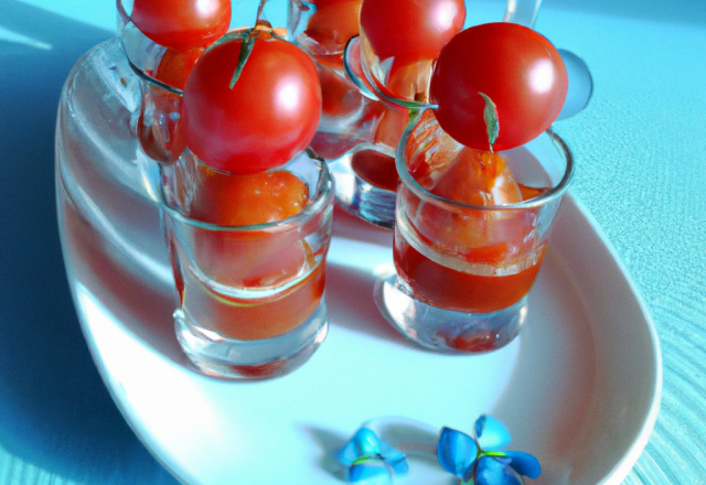 Apéro de tomates cerises