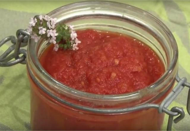 Sauce tomate pour pizza