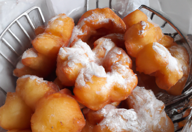 Beignets joufflus au sucre