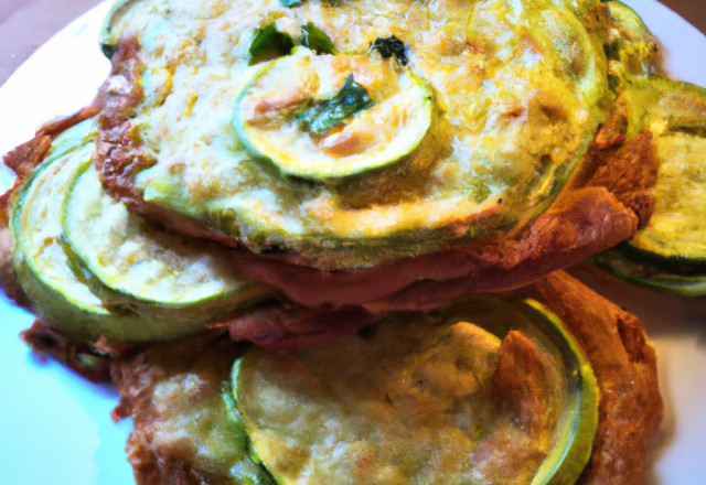 Galettes de courgettes au comté au thermomix