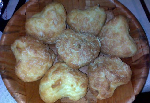 Gougères de la Saint Valentin !