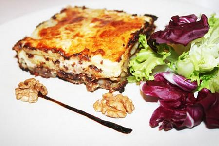 Gratin de patate douce aux noix et parmesan