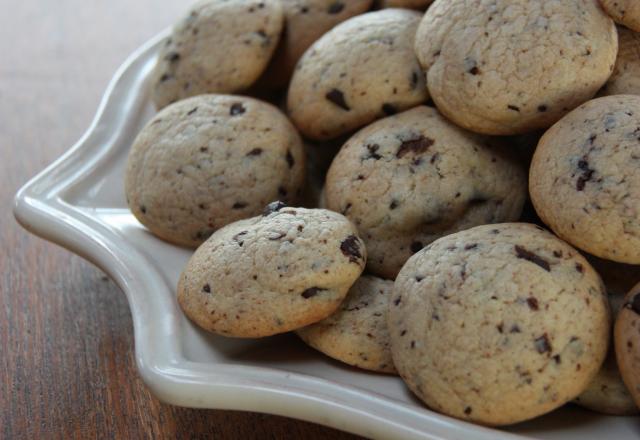 Cookies chocolat noir et blanc