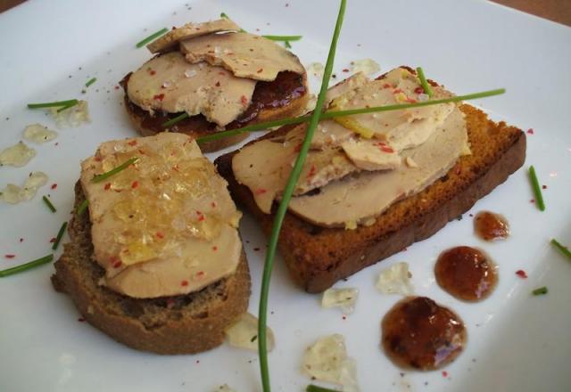 Méli mélo de foie gras ! Pour l'apéritif