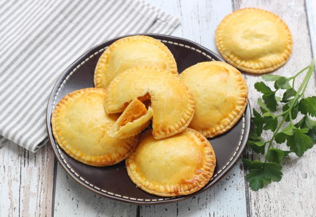 Petits chaussons de patates douces  aux épices