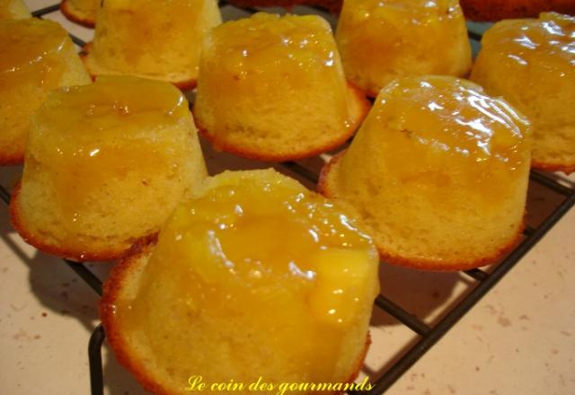 Cupcakes renversés à l'ananas