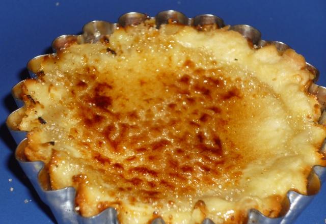 Tartelette à la crème brûlée