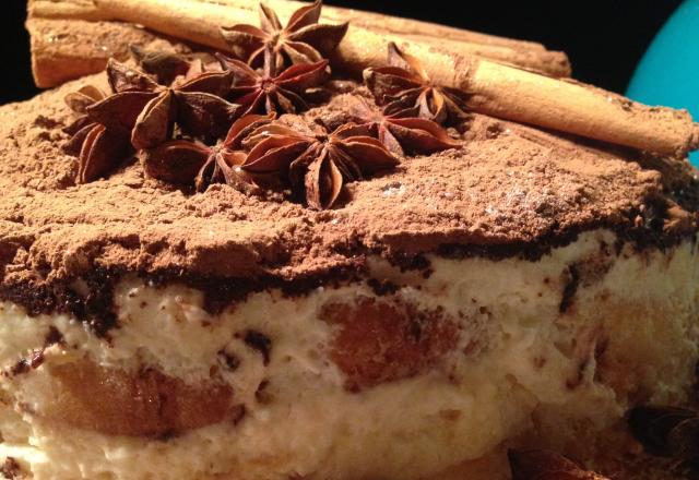 Tiramisu au rhum et aux épices