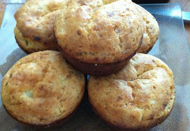 Muffins aux poireaux