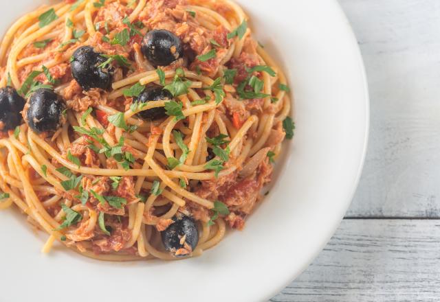 Spaghetti au thon à l'italienne