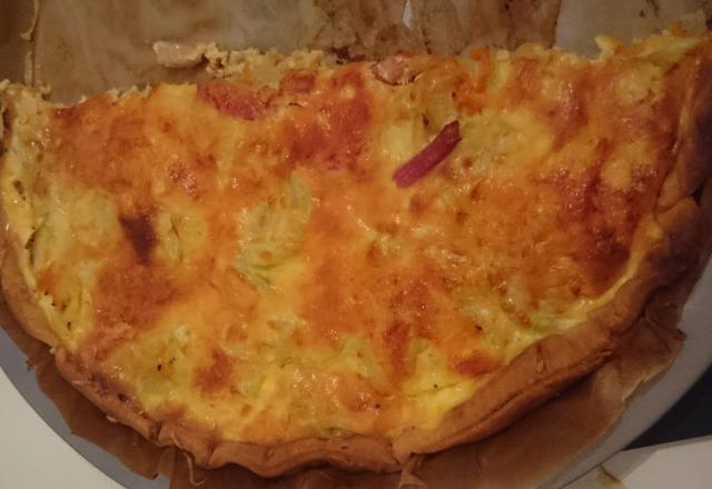 Tarte aux courgettes et aux carottes