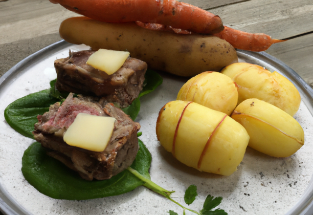 Bouchées pommes de terre et terrine de lièvre