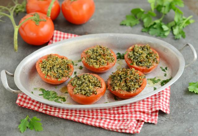 Tomates garnies à la Provençale