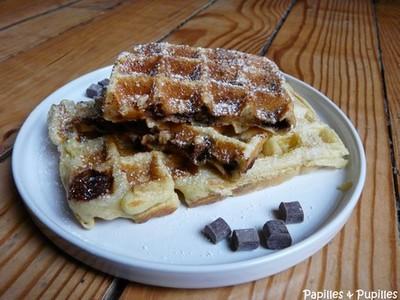 Gaufre chococo banane