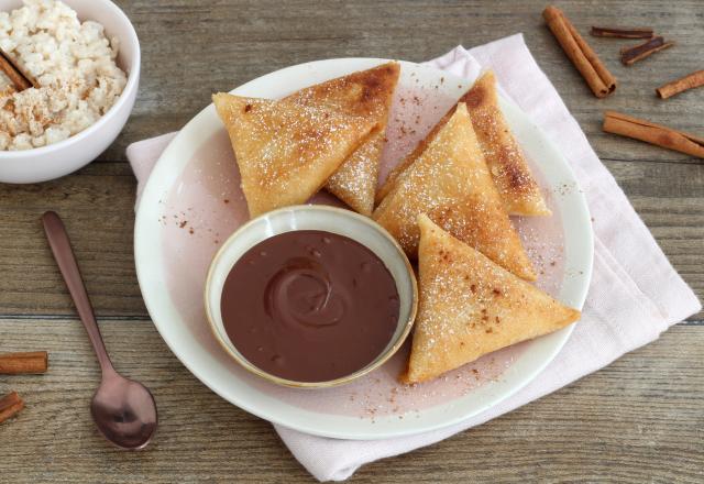 Bricks sucrés au riz et cannelle