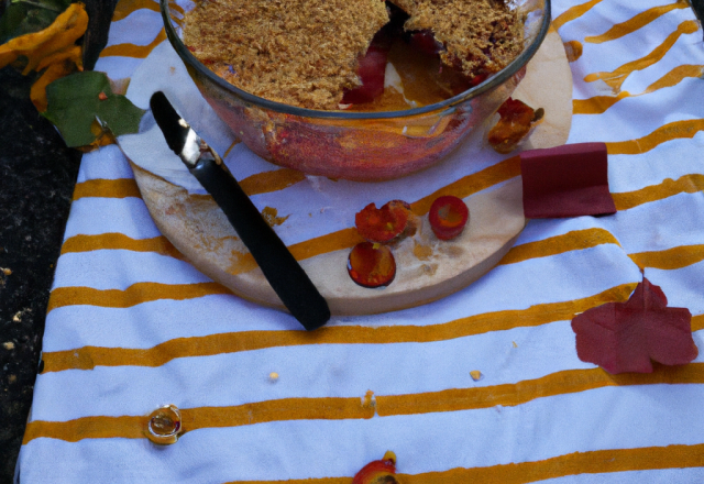 Crumble de l'été indien