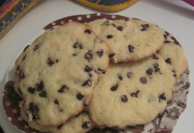 Cookies aux pépites de chocolat, divin plaisir