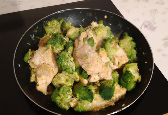 Poulet au brocoli