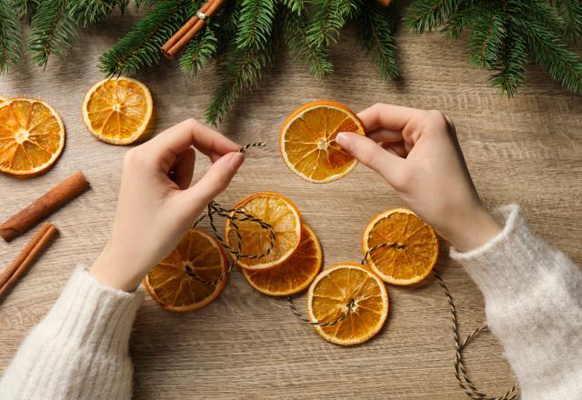 Votre Air Fryer peut vous permettre de réaliser de jolies décorations de Noël avec de simples oranges !