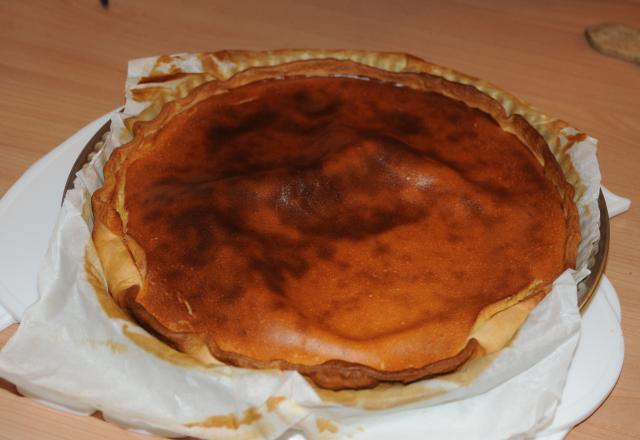 Tarte cannelle à la ricotta et au miel