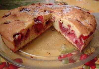 Gâteau à la fraise de derfred