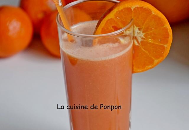 Jus aux agrumes à la centrifugeuse