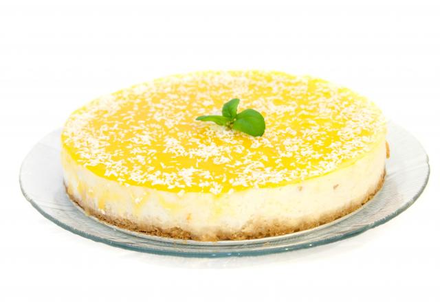 Cheesecake au citron et au fromage à la crème Elle & Vire