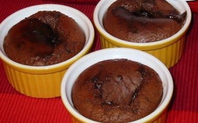 Ramequins fondants au chocolat classiques