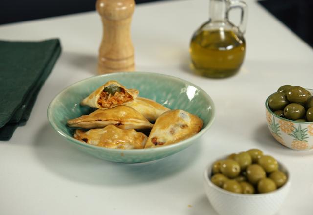 Mini-Empanadas au poulet et olives