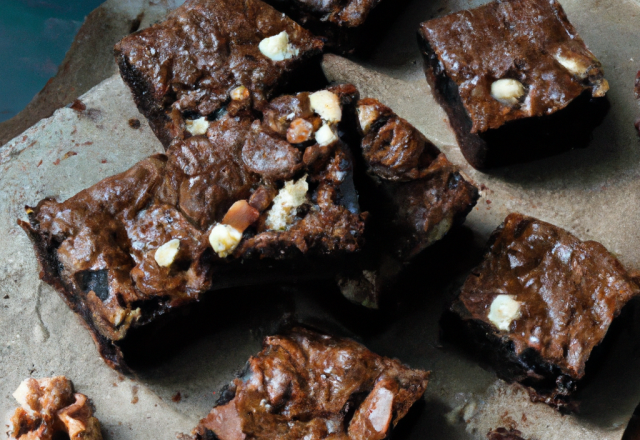 Brownies aux noix bon marché