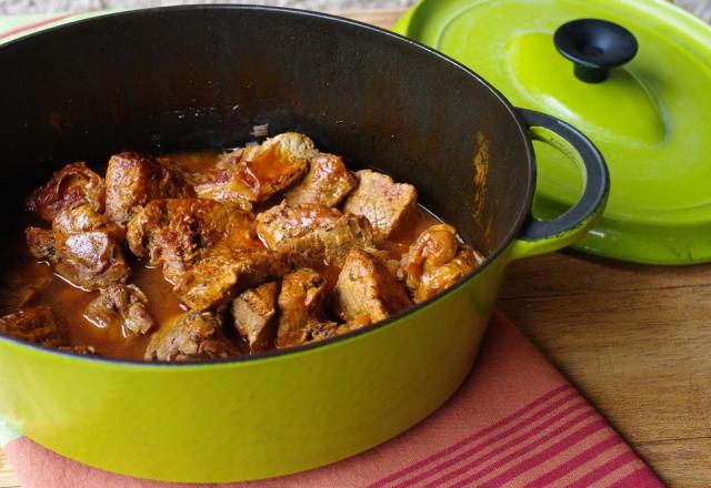 Sauté de veau au paprika